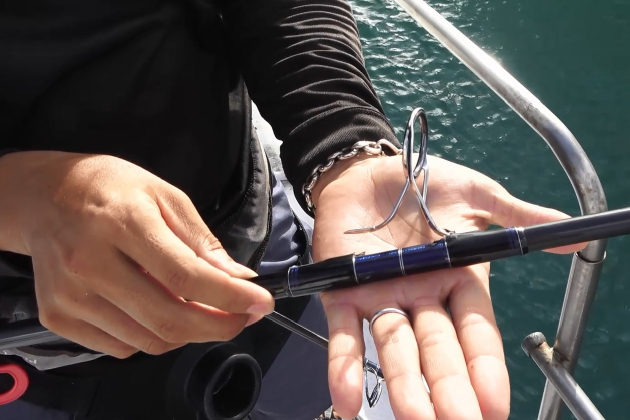 終結】ダイワ最上級ロッド ソルティガ エアポータブルのガイドが飛んだ事件の全貌 | 釣り針ネックレス・アクセサリー エルドラド